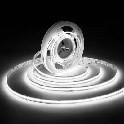 504 LEDs COB Strip Lights, 16.4ft Cuttable Tape Light (Adapter and Dimmer are Not Included)