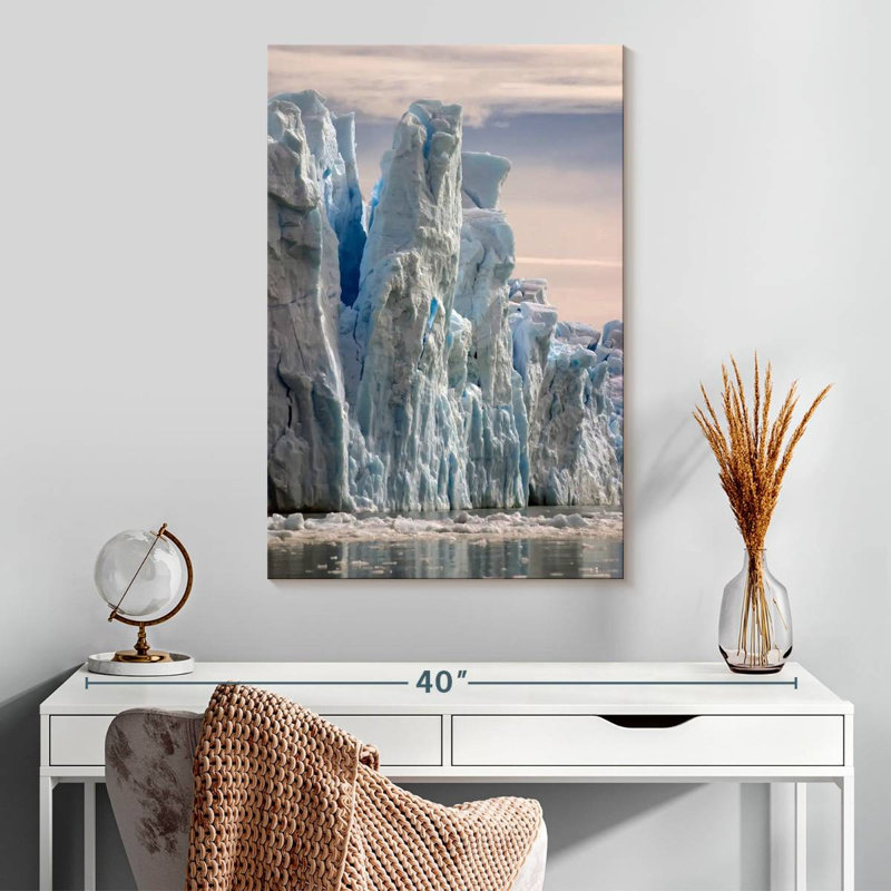 Towering Icebergs, 30" H x 20" W