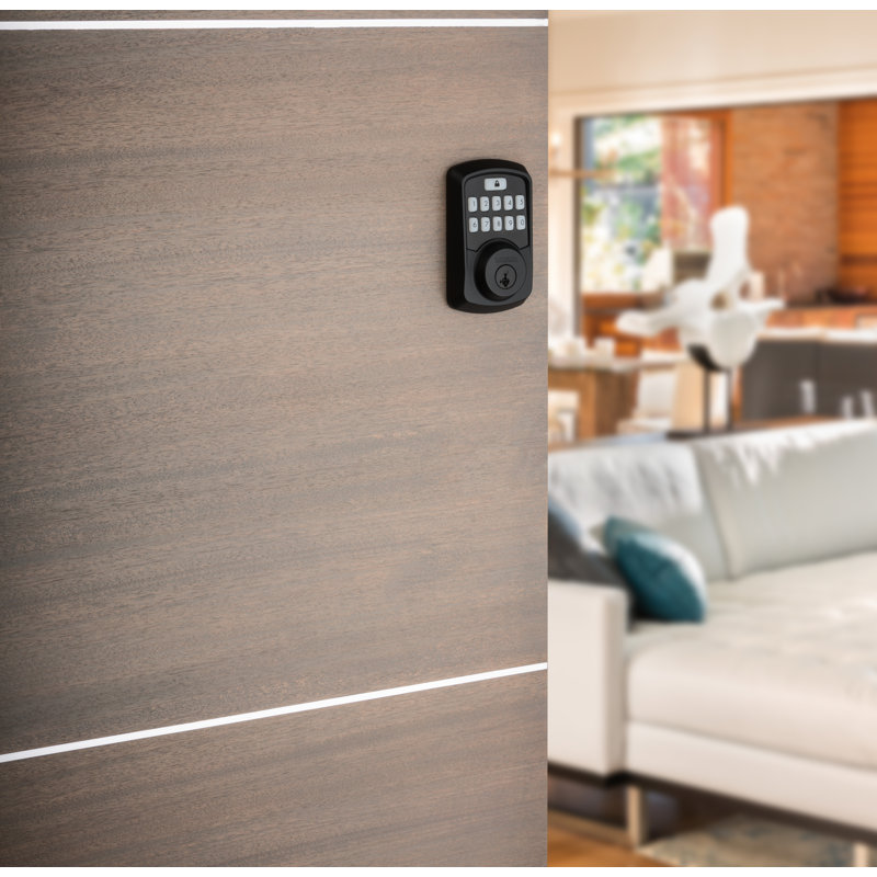 Aura Bluetooth Smart Lock Electronic, Matte Black