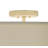 Demille Fabric Flush Mount