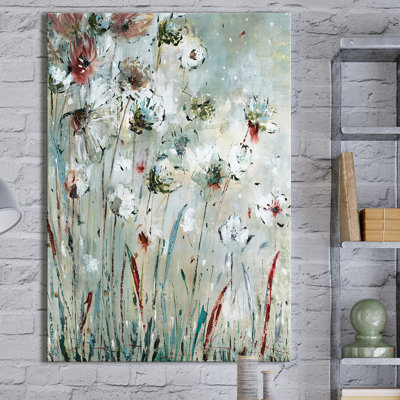 Reproduction d’art sur toile tendue night flowers