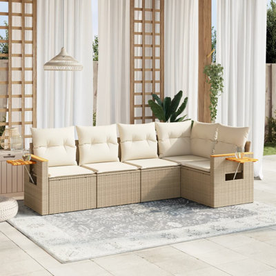 Ensemble de canapé de jardin Vidaxl