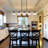 5-Light Glass Crystal Kitchen Island Pendant-911493806