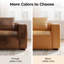 3 Seater Faux Leather Sofa-312031763