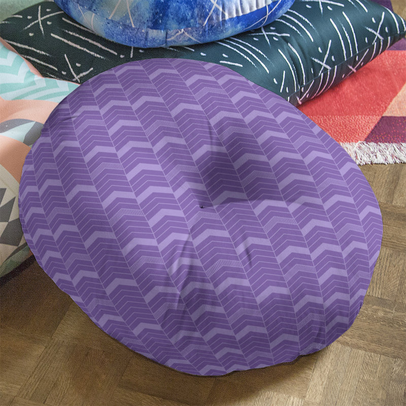 Coussin Rhonda, 30 po x 30 po, Mauve