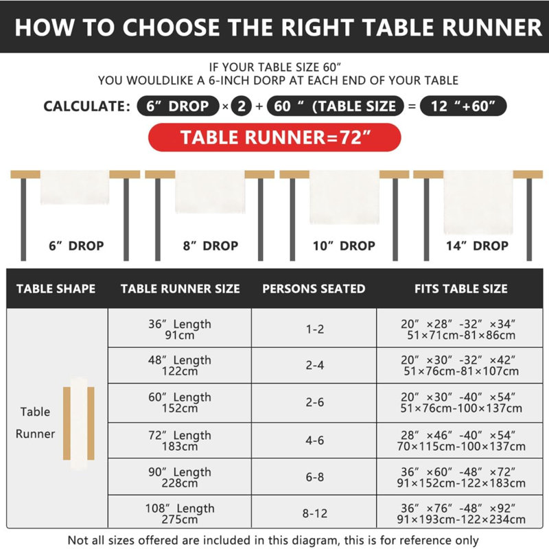 Chemin de table de Noël, décorations de flocon de neige, chemin de Noël en or blanc pour Noël, 60 po x 13 po
