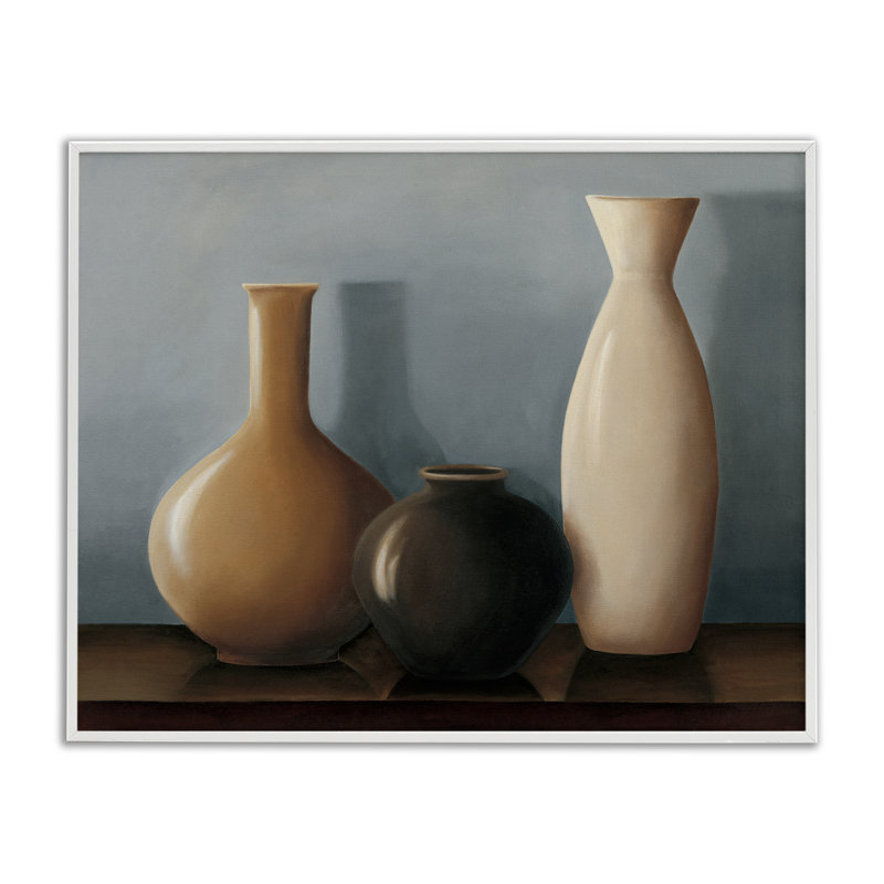 Art de giclée de nature morte rustique par Arlene Stevens, Estampe numérique encadrée blanc bord de mer, H 16 po x l 20 po