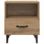 40cm W Manufactured Wood Bedside Table-1241678490