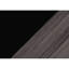 Table d'appoint avec plateau à deux niveaux, plateau en bois gris, cadre noir, idéal pour le décor de salon, plateau rectangulaire et chambre décorative, chambre à coucher, bureau ou coin-détente, L 23,53 po x l 11,66 po x H 22 po