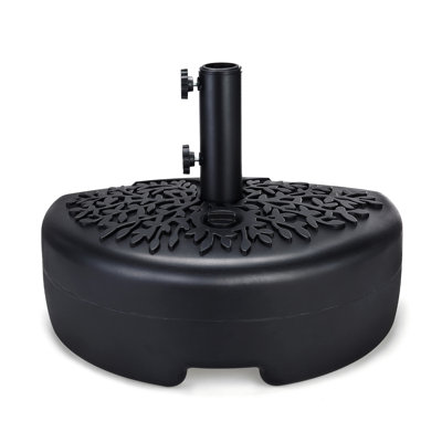 5.52 Lb. Plastic Free Standing Umbrella Base