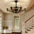 23/32" Caged Modern Farmhouse Ceiling Fans With Lights And Remote-656195667