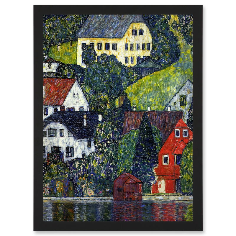 Church In Unterach On Attersee by Gustav Klimt - Single Picture Frame Painting
