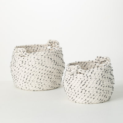 Freeport Park® Mcquade Fabric Decorative Basket
