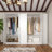 Modern White Wardrobe Set With Anti-Tip Design (Set Of 2)