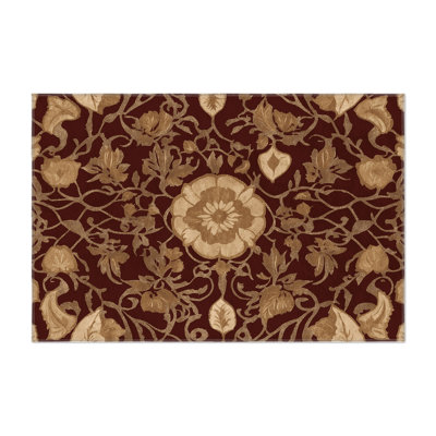 Ethereal Filigree Indoor And Outdoor Area Rug