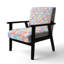 Chaise rembourrée Patchwork-1412475348