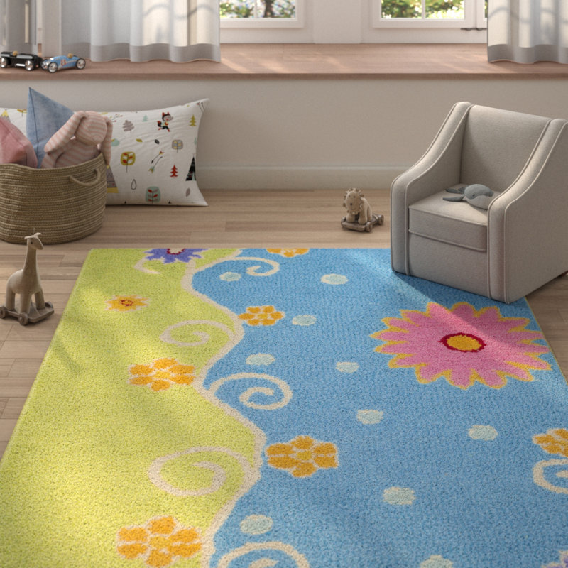 Claro Hand Tufted 80% Wool And 20% Cotton Rug, Rectangle 4' x 6'