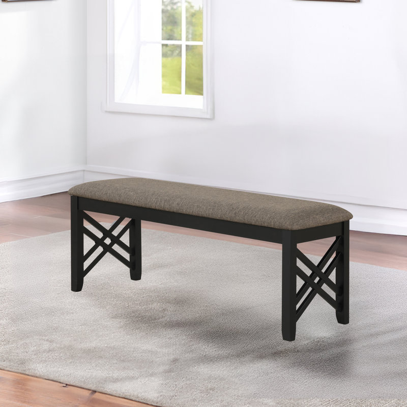 Gimlet Fabric Upholstered Bench