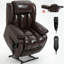 Fauteuil inclinable à levage électrique jusqu'à 350 lb-75341956