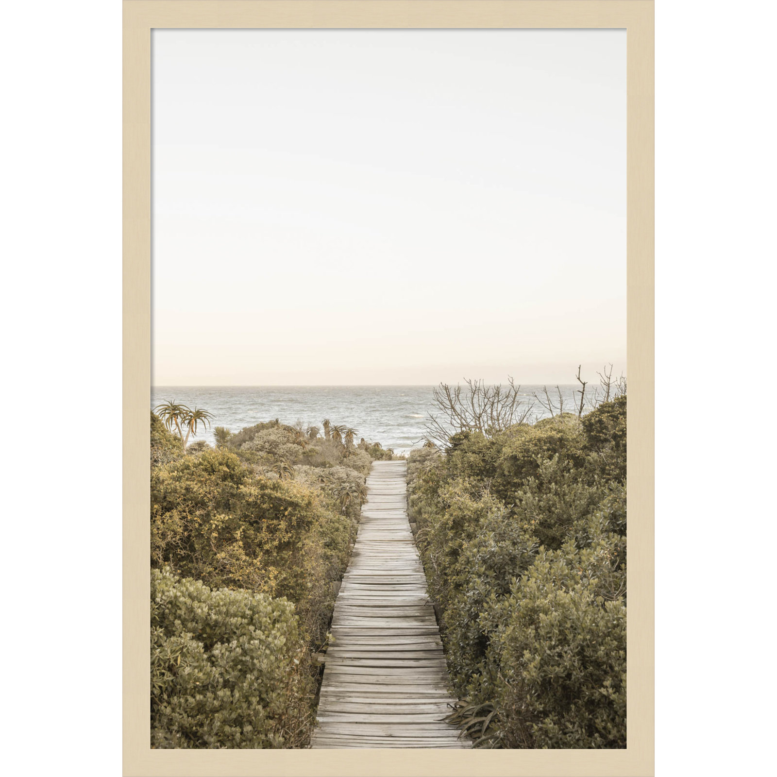 Partlow "Boardwalk" Print by Shot by Clint, Brown, 25" H x 17" W