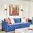 Brushed Gold LED Wall Sconces Set Of 2 With Warm White Light