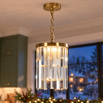 Luminaire suspendu pour îlot de cuisine 1 lumière DEL Josse