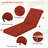 Outdoor Chaise Lounge Cushion – Weather-Resistant, Reversible, Plush Comfort-339010169-339010158