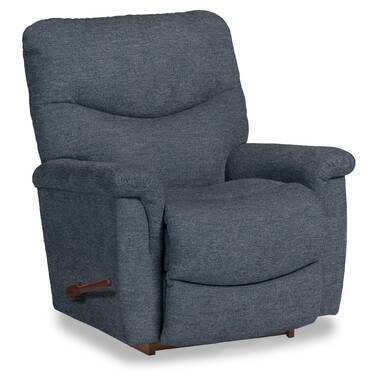 James Power Rocking Recliner w/ Headrest & Lumbar