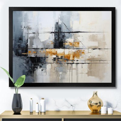 Décoration murale Gerilyn Grey Collage Reflections II - Collages abstraits