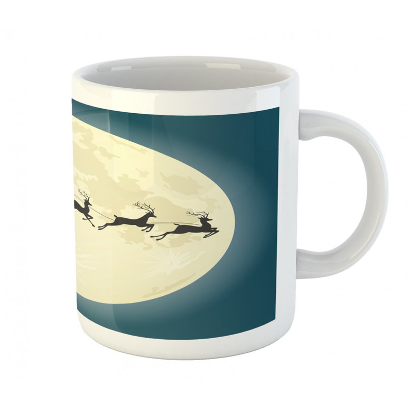 Grande tasse à café père noël
