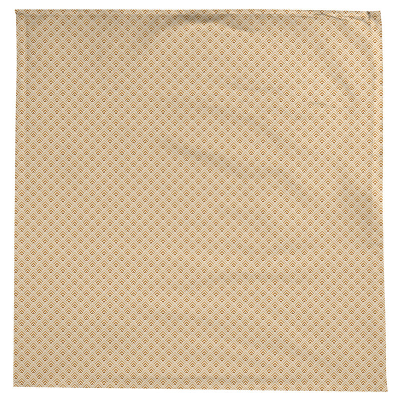 Nappe géométrique Avicia, Orange foncé