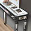 Console à miroir noir avec 4 pieds-1936148712