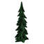 Ensemble de 2 arbres en résine Flocked
