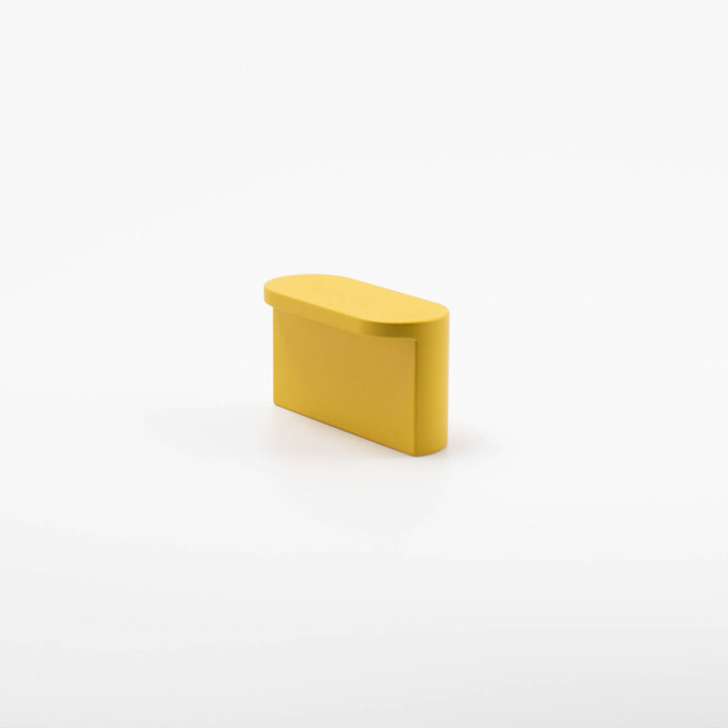 1.75" Oval Knob, Sunflower (Yellow)