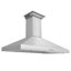 36" Crown Sound 400 CFM Ducted Wall Mount Range Hood in Stainless Steel with Wi-Fi-73805087