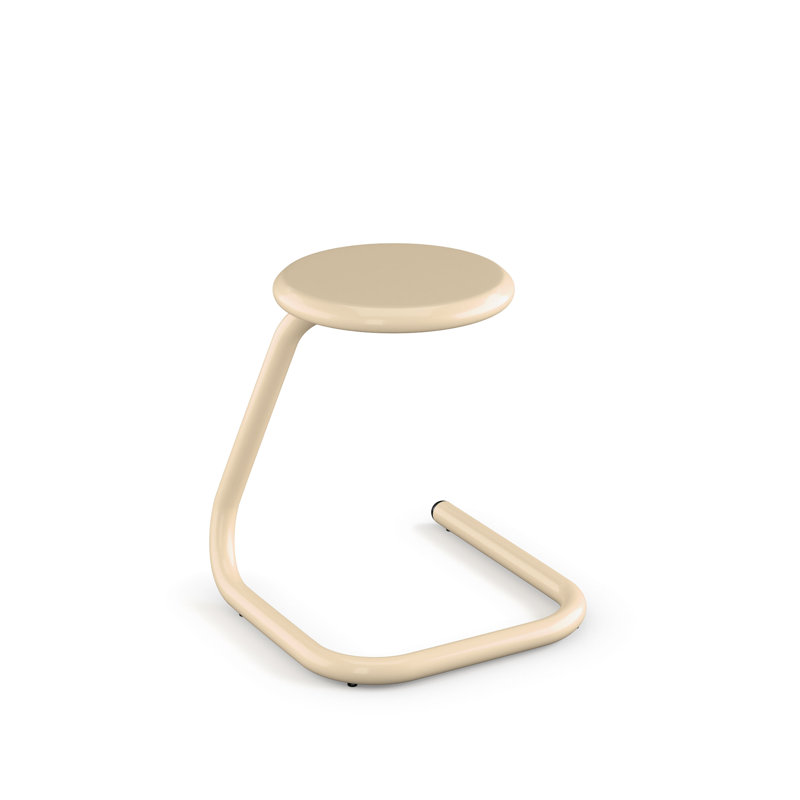 Tabouret en métal 18 po Paperclip70, Paille