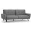 Bostrom Full / Double 221cm Upholstered Convertible Sofa-50030047-105644826