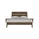 Linn Solid Wood Platform 2 Piece Bedroom Set