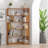 90Cm (35.43") Extended Size Freestanding Corner Bookshelf For Living Room, Bedroom, Home Office, Wooden Bookcase With Anti-Drop Panel And Anti Tipping Device, Open Storage Display Cabinet 5 Colors-1641387465