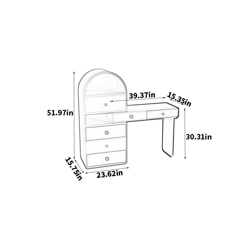 Commode de rangement rétractable, Noir / rose rouge