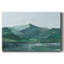 Green Green Mountains I - Toile tendue avec châssis de qualité supérieure - prête à être accrochée-937403678