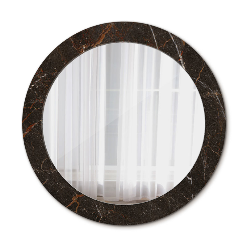 Huldar Glass Flat Wall Mirror, 70cm H x 70cm W
