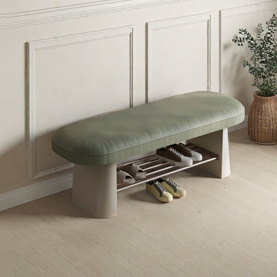 31,5 Tabouret avec range-chaussures
