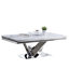 Table basse l 50,6 po Glam, chrome
