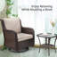 Ensemble de chaises berçantes 3 pièces-1197910678