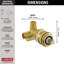 Valve brute pour lavabo Tesla®