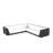 Pixel 119.25" Wide Outdoor U-Shaped Patio Sectional with Cushions-102743568-102743577