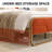Nelsie Upholstered Platform Bed with Velvet Tufted Headboard-943182622-996180399