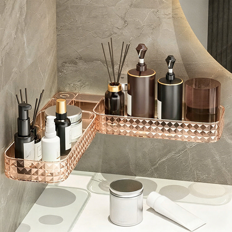 Support de salle de bain pour comptoir de salle de bain, Red