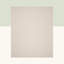 Tapis ivoire / beige en coton tissé à plat à la main Alieu Ikat-750518208